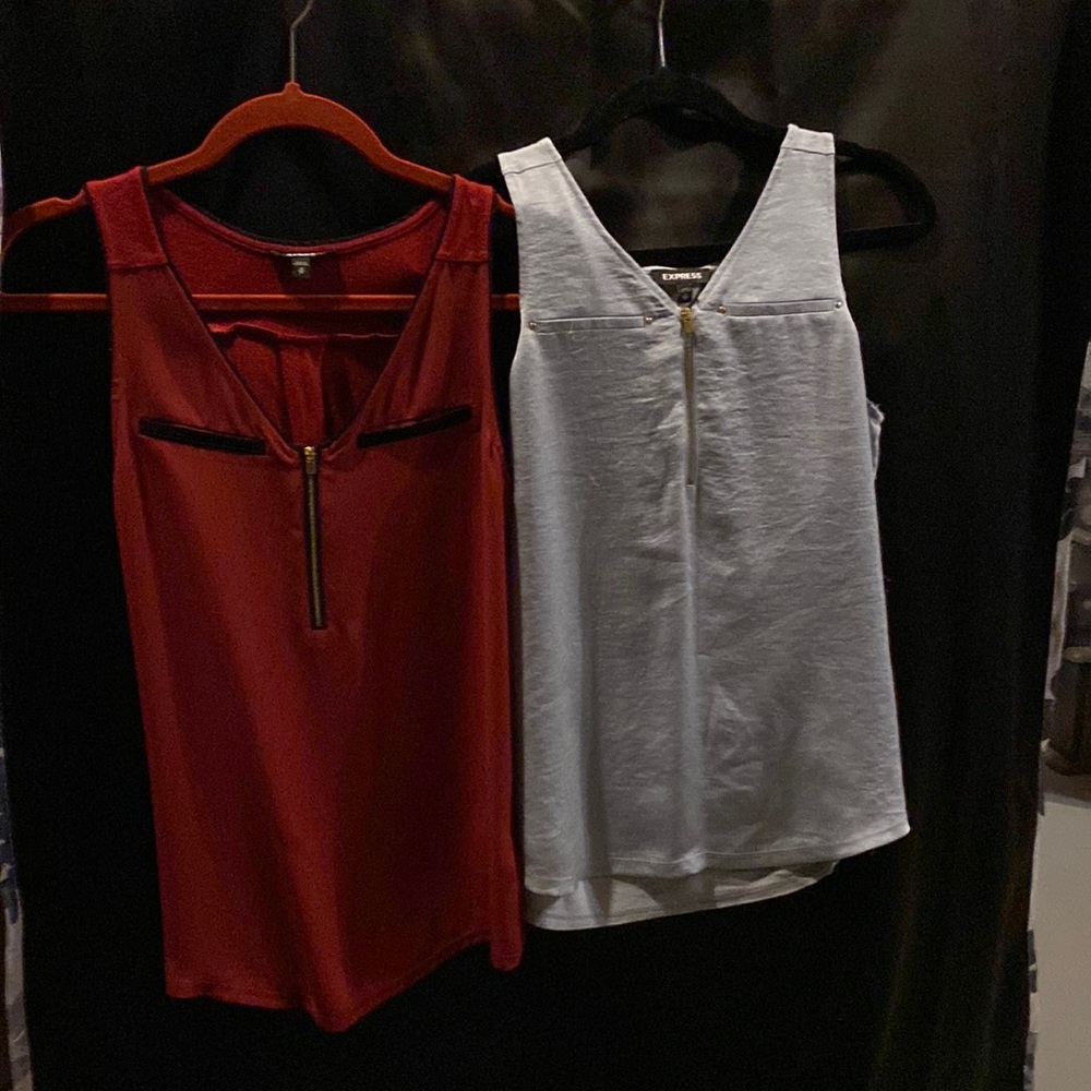 Women’s sleeveless shirts from express size XS (3)